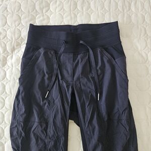 Lululemon Dance Studio Mid Rise Pants Taper Black Size 4